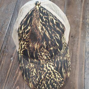 Cobra Brand Hat, OS, Blk. Brn. Tan